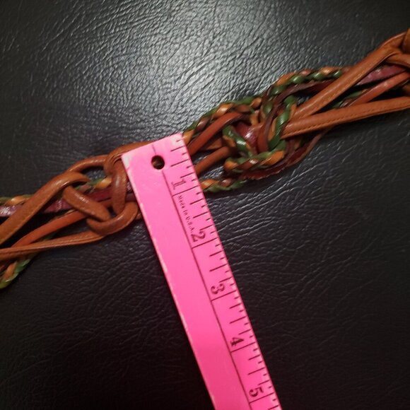 Carlos Falchi Leather Belt